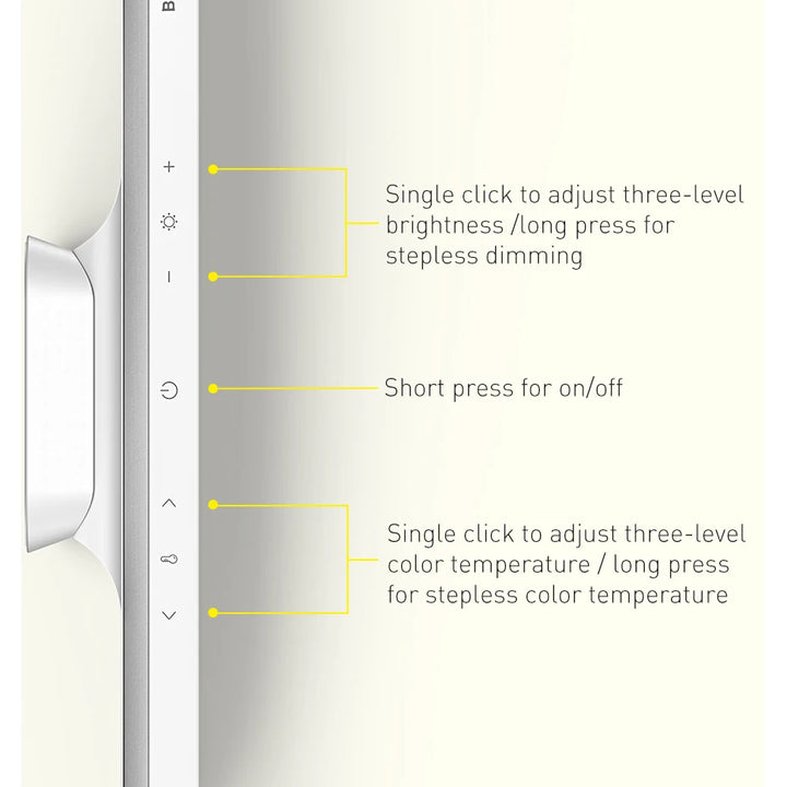 Baseus Magnetic Desk Lamp Hanging LED Table Lamp Chargeable Stepless Dimming Cabinet Night Light Closet Wardrobe Study Read Lamp